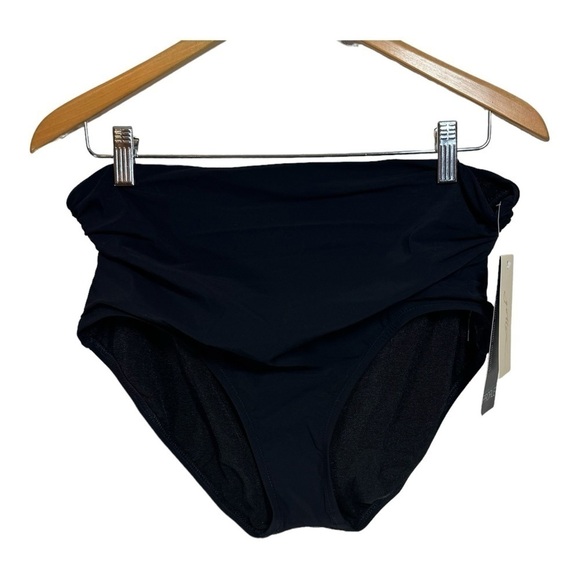 Profile by Gottex Ruched High Waist Swimsuit Bottom NWT - Picture 5 of 7